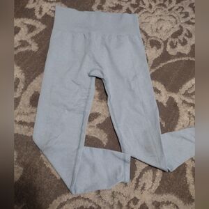 Sweaty Betty Light Blue High-Waist 7/8 Leggings